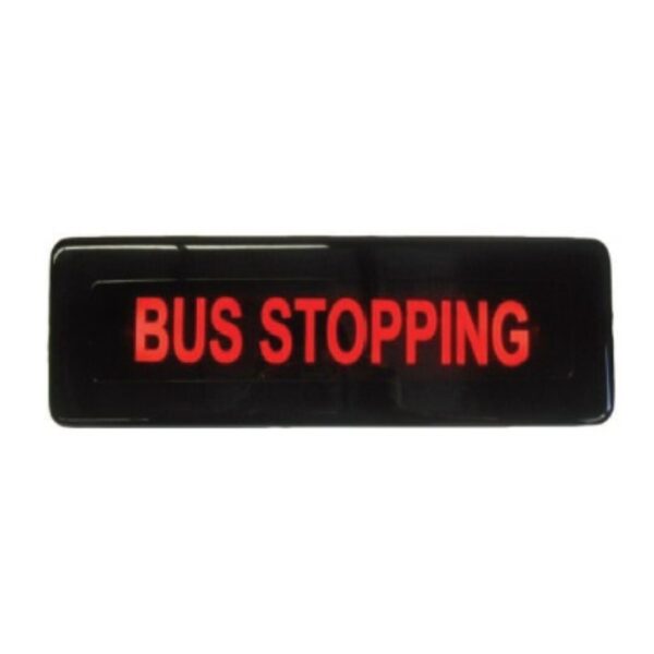 Bus Stopping Sign