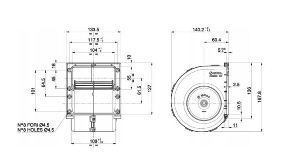 SPAL SINGLE BLOWER 3 SPEED - Image 2