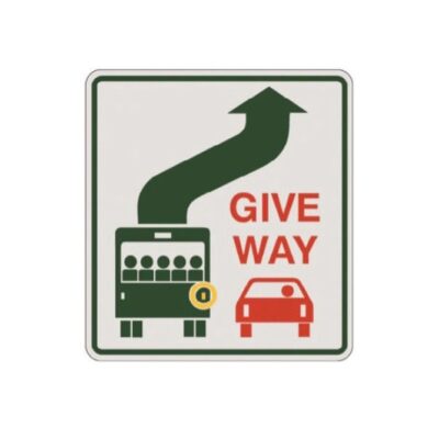 Give Way Decal